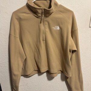 The North Face Glacier Quarter Zip Cropped Fleece